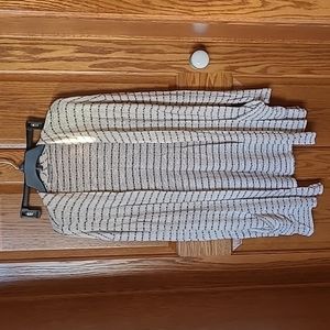 ☘️Cream and Black stripe Cardigan